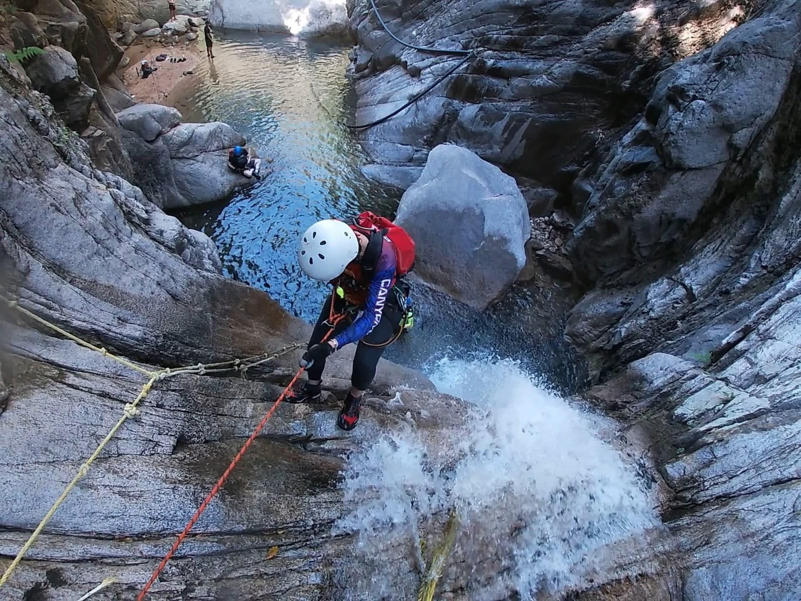 Canyoning and rappelling in Palo María, near Puerto Vallarta